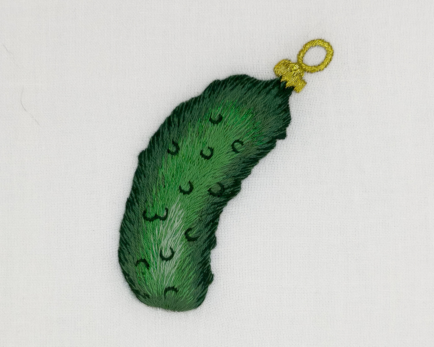 Pickle Ornament Napkin