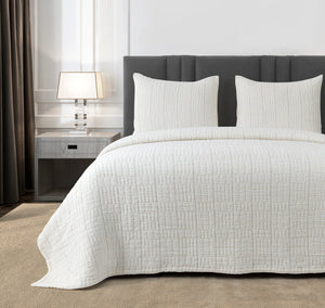 Photo of the Pickstitch | Coverlet Set ensemble.