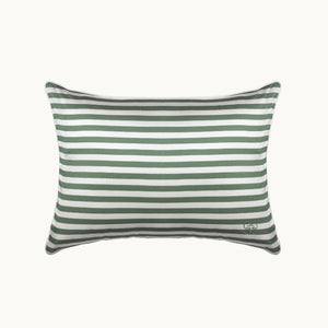 Photo of the New Silk Travel Pillow ensemble.