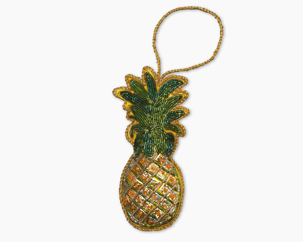 Photo of the Pineapple Ornament ensemble.