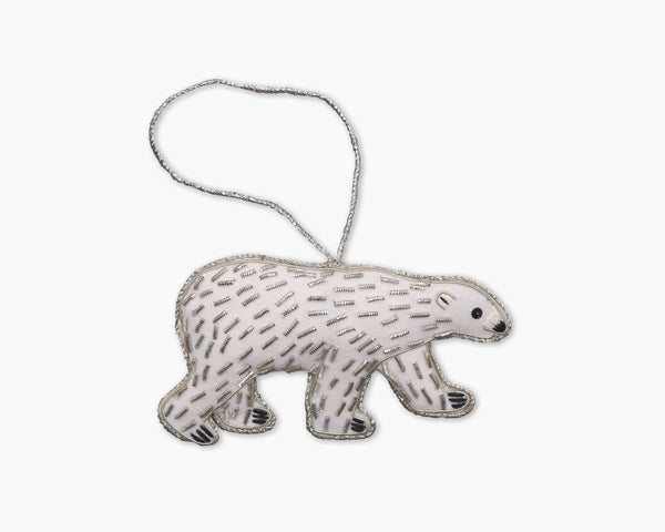 Photo of the Polar Bear Ornament ensemble.