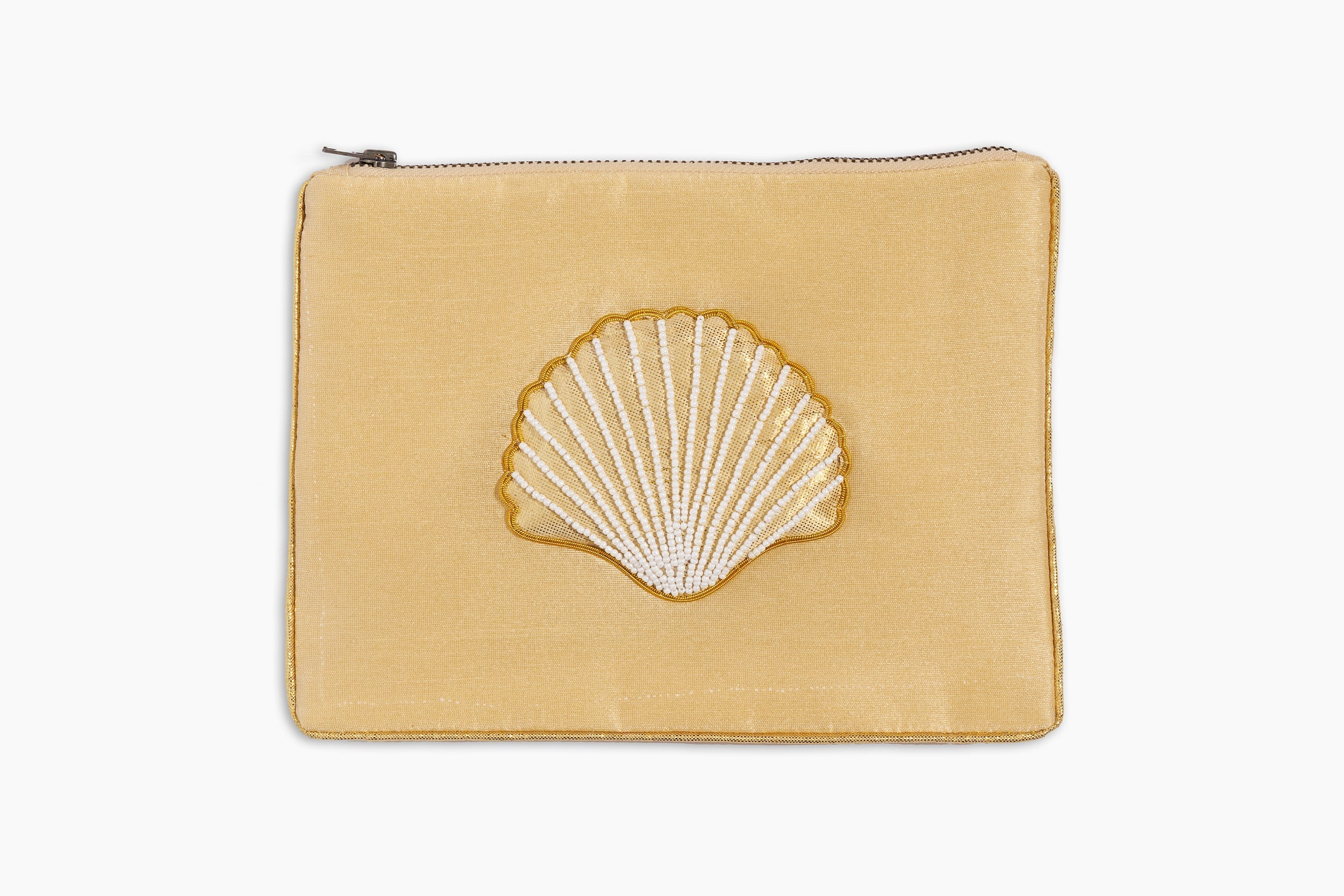 Sea Shell Zipper Pouch - Thumbnail 2
