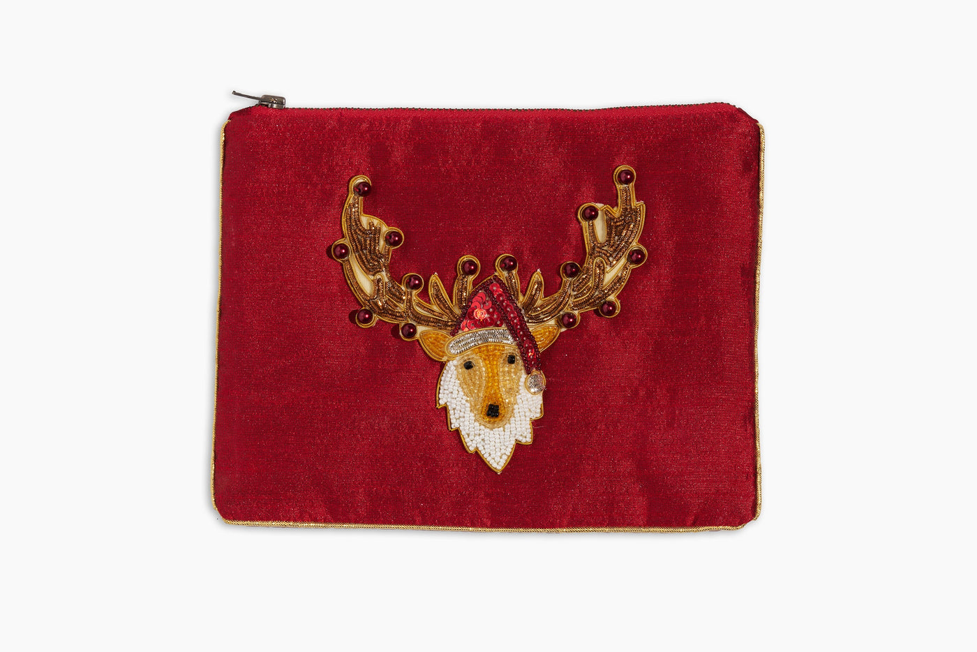 Ornament Antlers Zipper Pouch