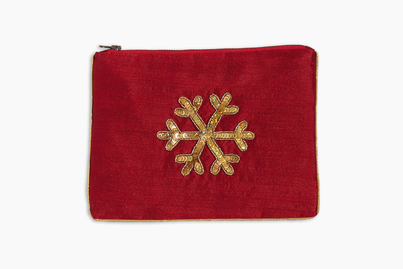 Snowflake Zipper Pouch