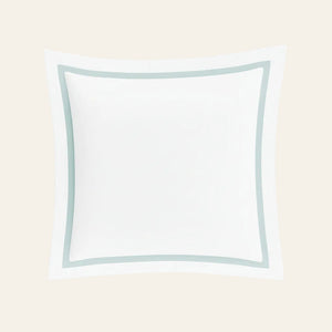 Photo of the Ready-to-Bed 2.0 | Cotton & Trim Sham ensemble.