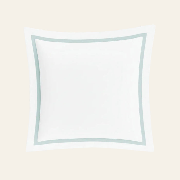 Photo of the Ready-to-Bed 2.0 | Cotton & Trim Sham ensemble.
