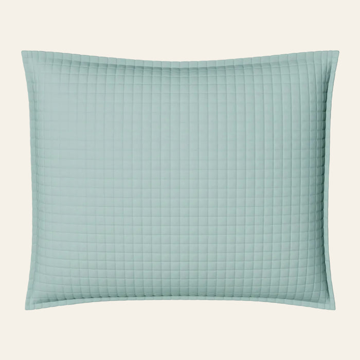 Photo of the Ready-to-Bed 2.0 | Quilted Pillow ensemble.