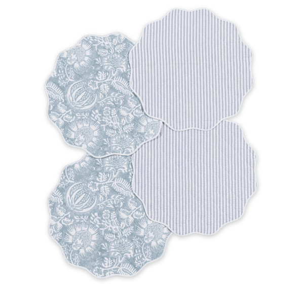 Quilted Reversible Placemat Set