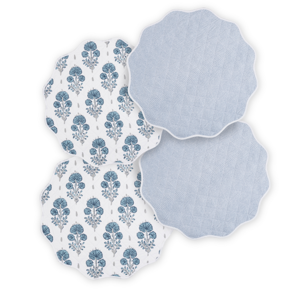 Quilted Reversible Placemat Set