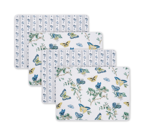Quilted Reversible Placemat Set