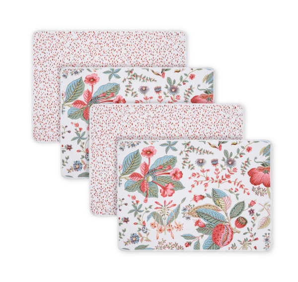 Quilted Reversible Placemat Set