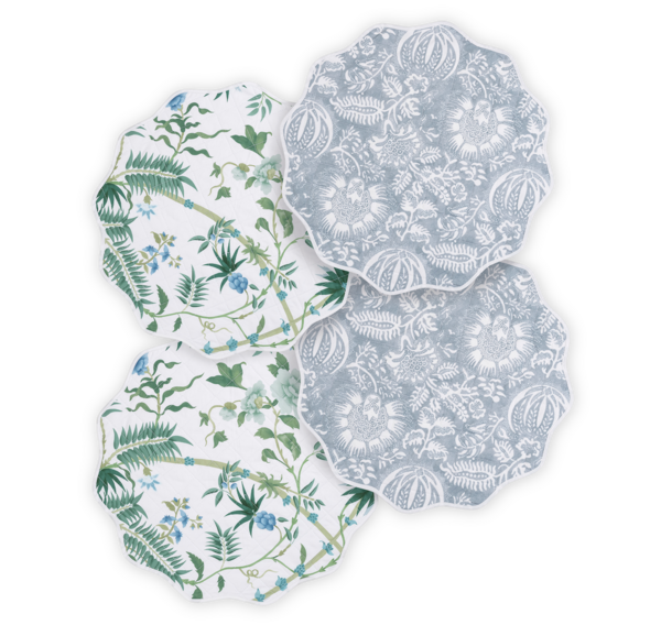 Quilted Reversible Placemat Set