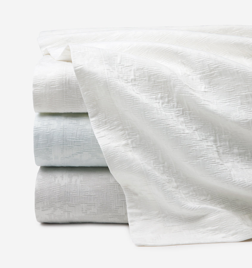 Sferra Aldino | Coverlet Aquamarine