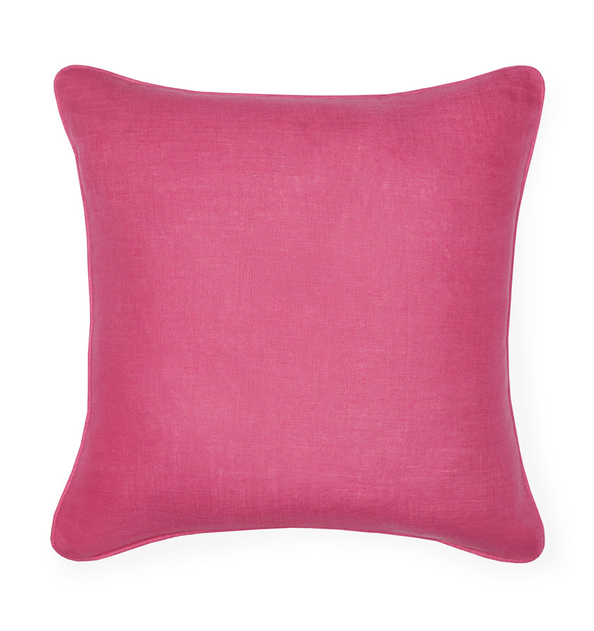 Sferra Manarola 20x20 | Decorative Pillow Aubergine/Flamingo