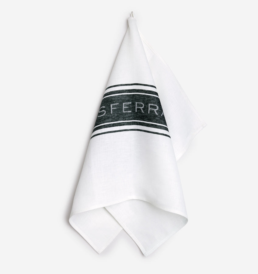 Parma | Kitchen Towel White/Black