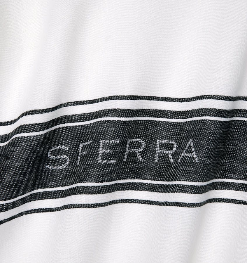 Parma | Kitchen Towel White/Black