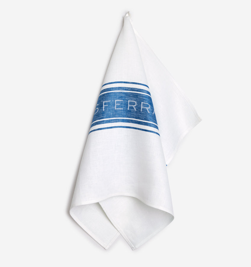 Parma | Kitchen Towel White/Blue