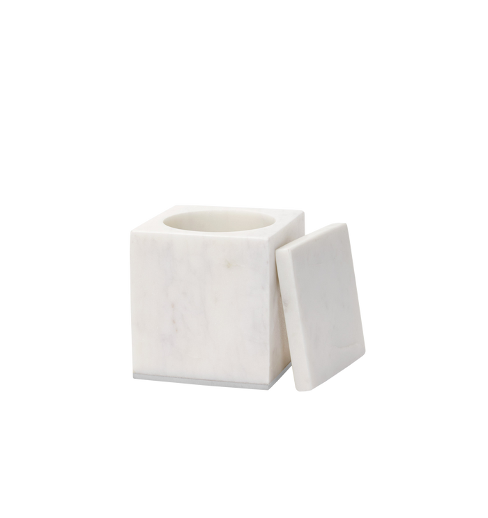 Photo of the Pietra Marble | Storage Jar ensemble.