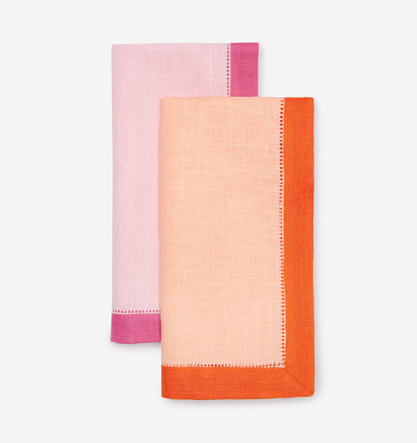 Sferra Roma | Napkin Cameo/Tangerine