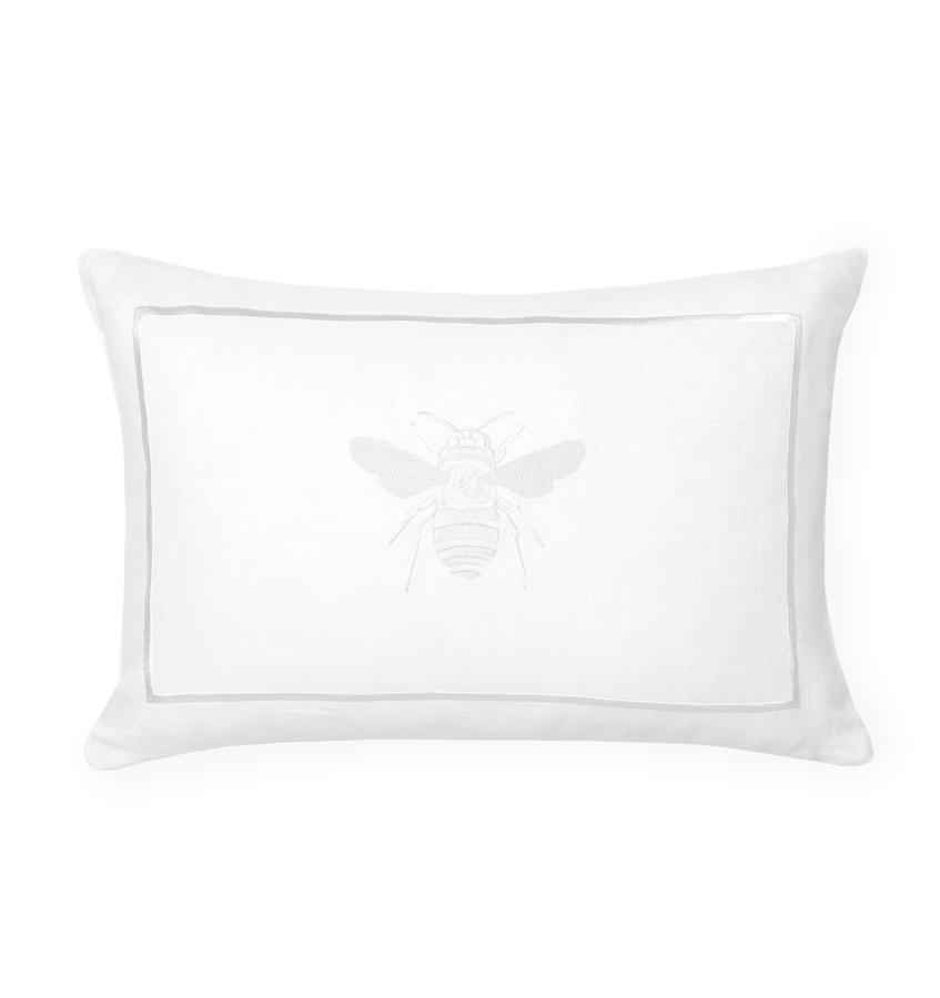 Sferra Ronzio | Decorative Pillow White/Silver