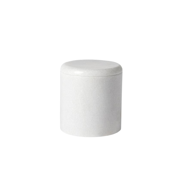 Photo of the Velina Marble | Storage Jar ensemble.