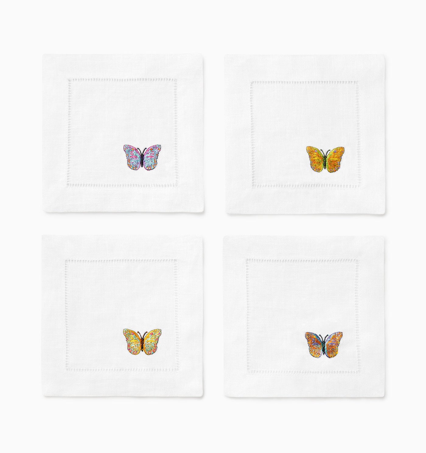 Sferra Bordano | Cocktail Napkin White/Multi