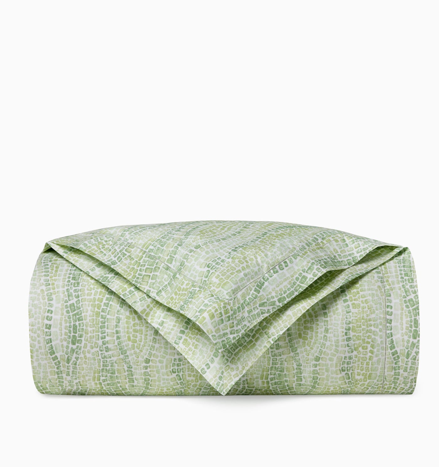 Sferra Cobblestones Printed | Duvet Cover Willow