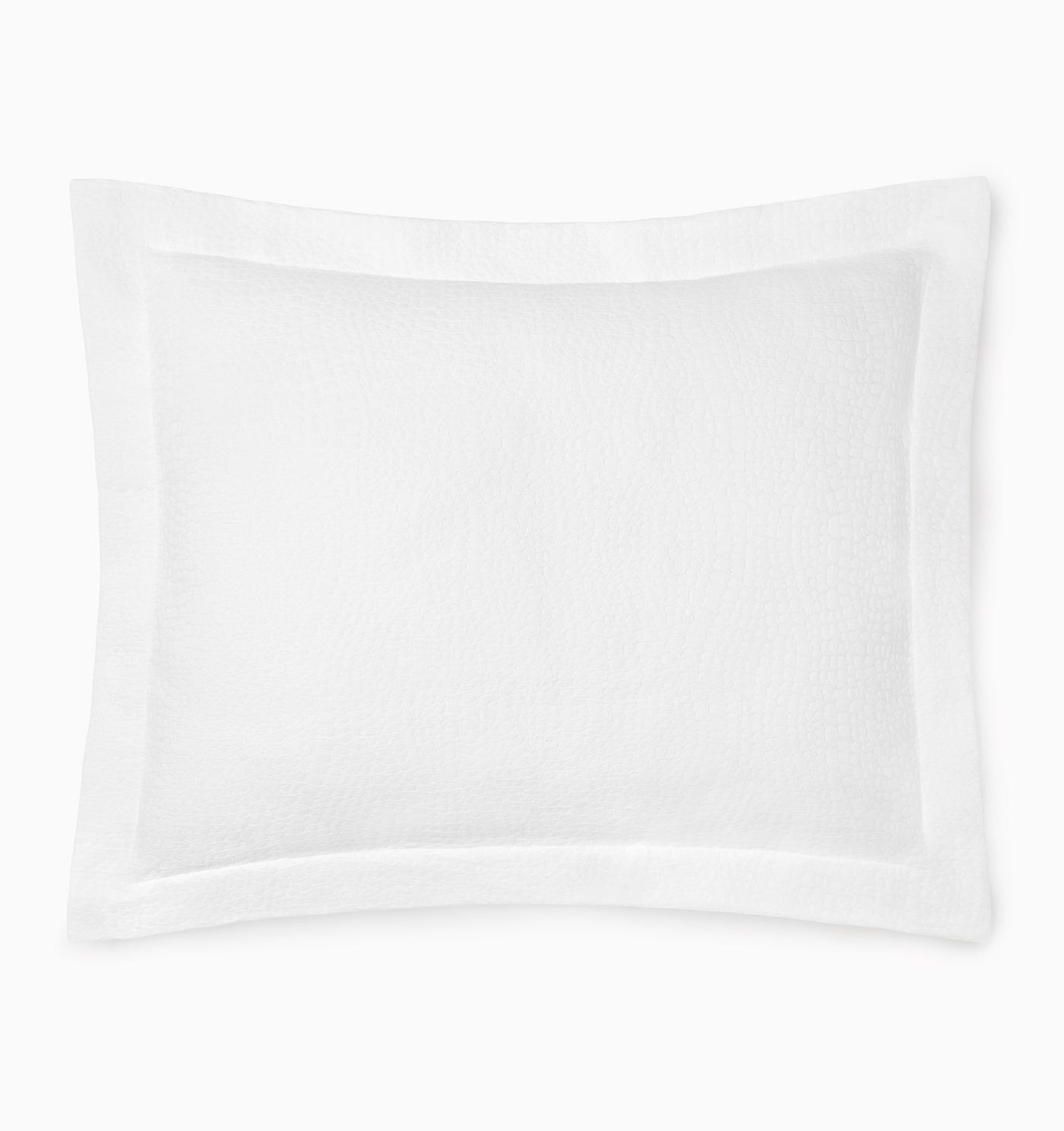 Sferra Cobblestones Textured | Sham White