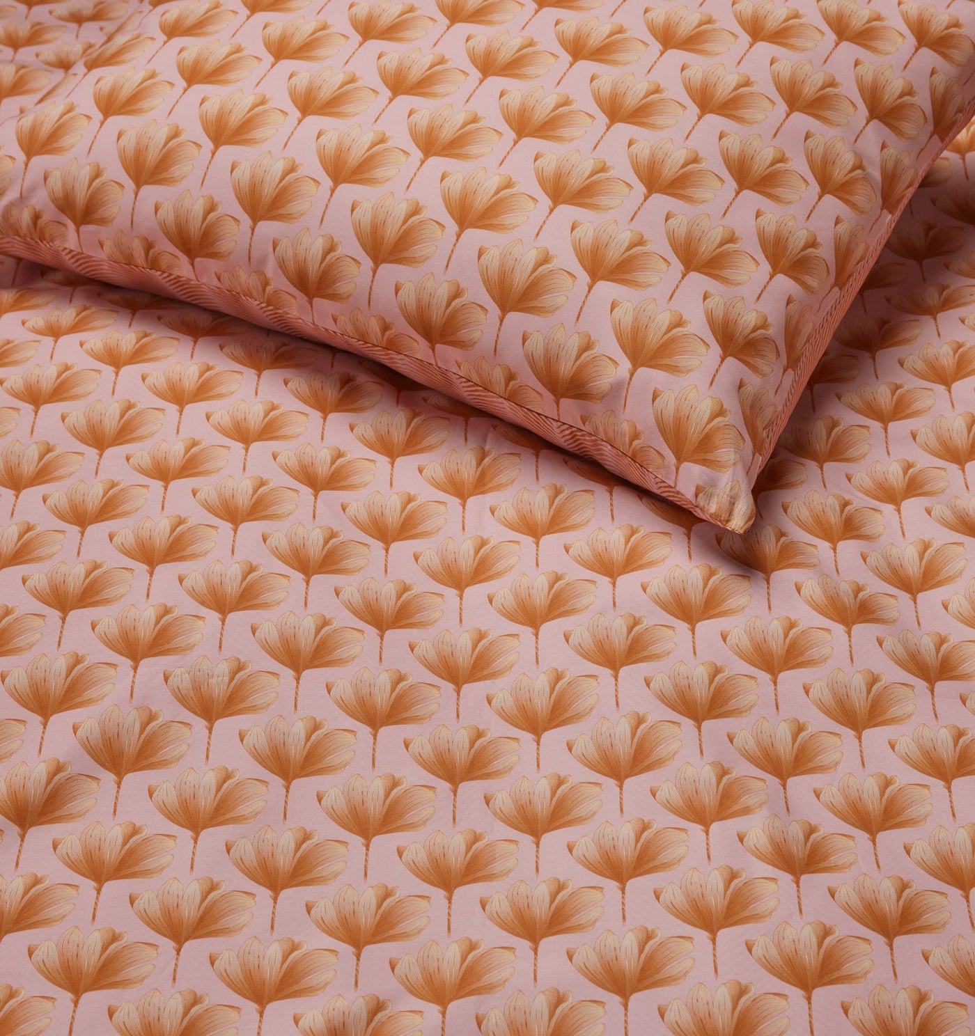 Sferra Edna | Duvet Cover Pink/Orange