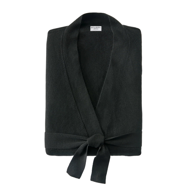 Photo of the Uomo | Men's Cashmere Robe ensemble.