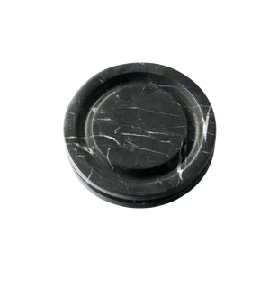 Photo of the Marquina | Soap Dish ensemble.