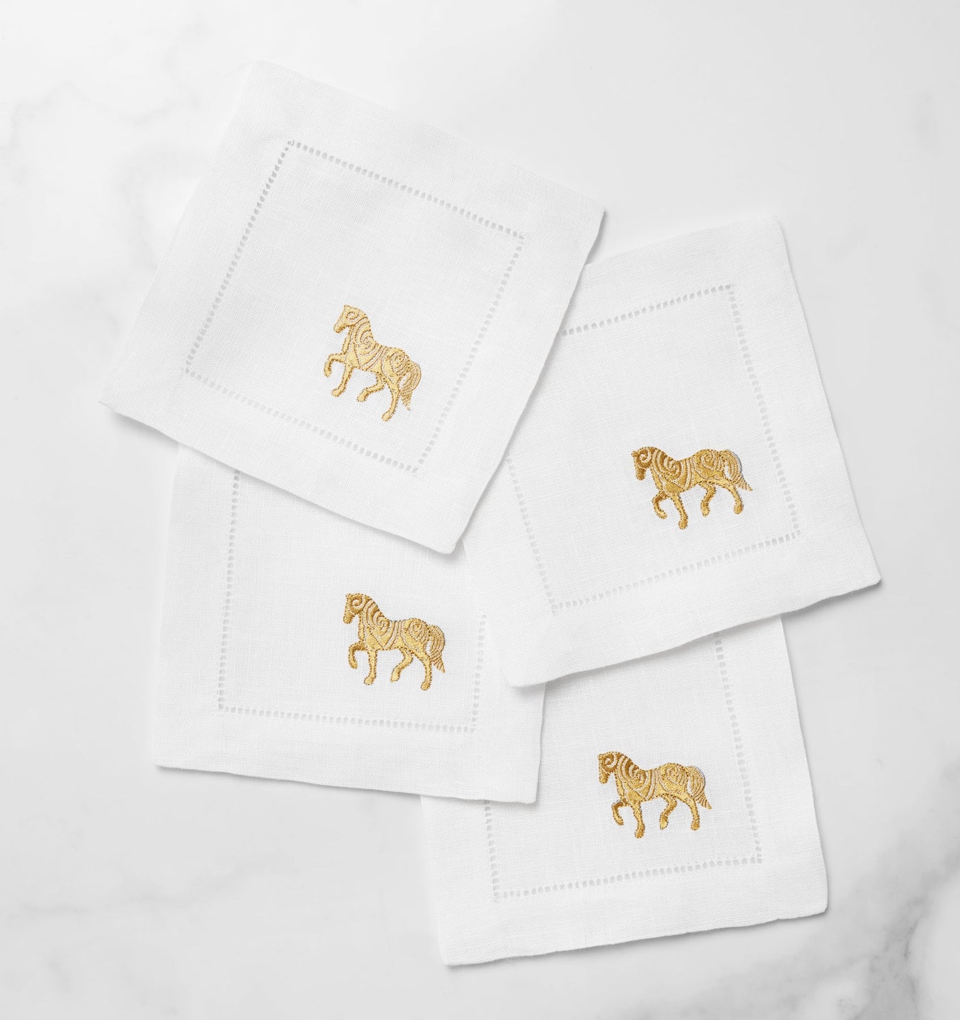 Sferra Year of the Horse | Cocktail Napkin