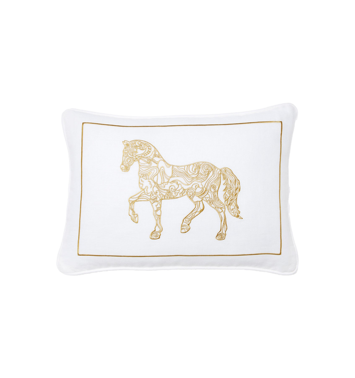 Photo of the Year of the Horse | Decorative Pillow ensemble.