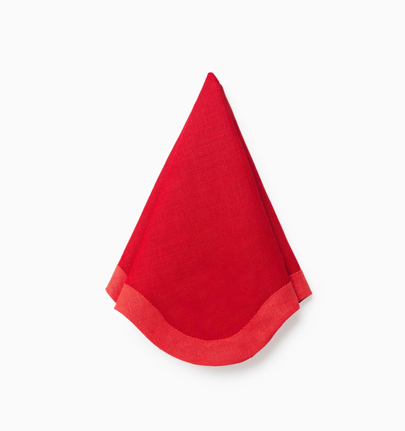 Sferra Ondulato | Dinner Napkin Red/Poppy
