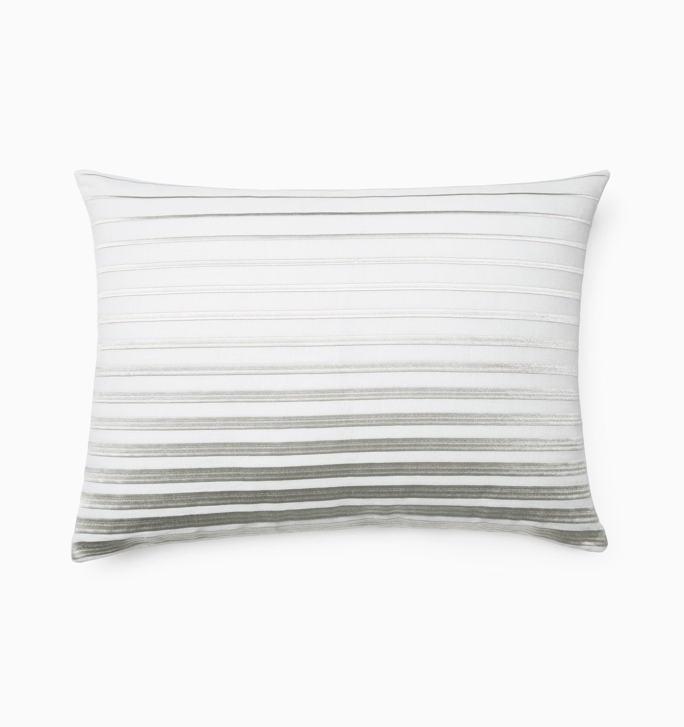 Orizzonte | Decorative Pillow White/Silver