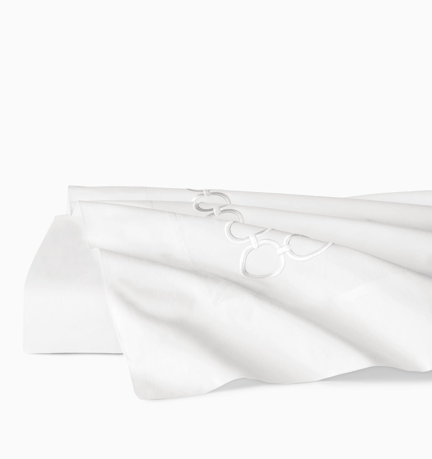Sferra Catena | Flat Sheet White/Lunar