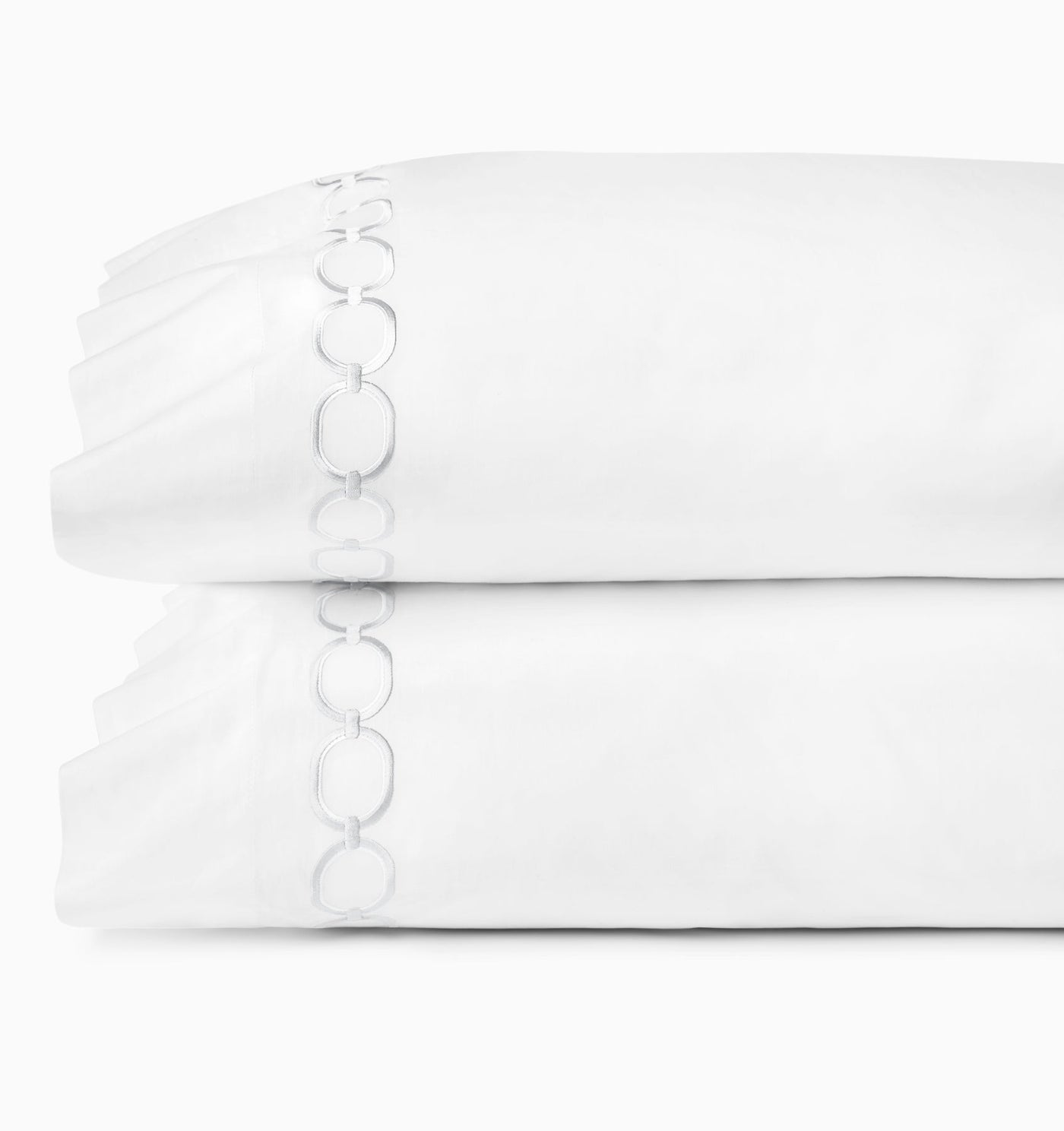 Sferra Catena | Pillowcase White/Lunar