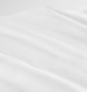 Photo of the SFERRA Giza 45 Corto Percale | Flat Sheet ensemble.
