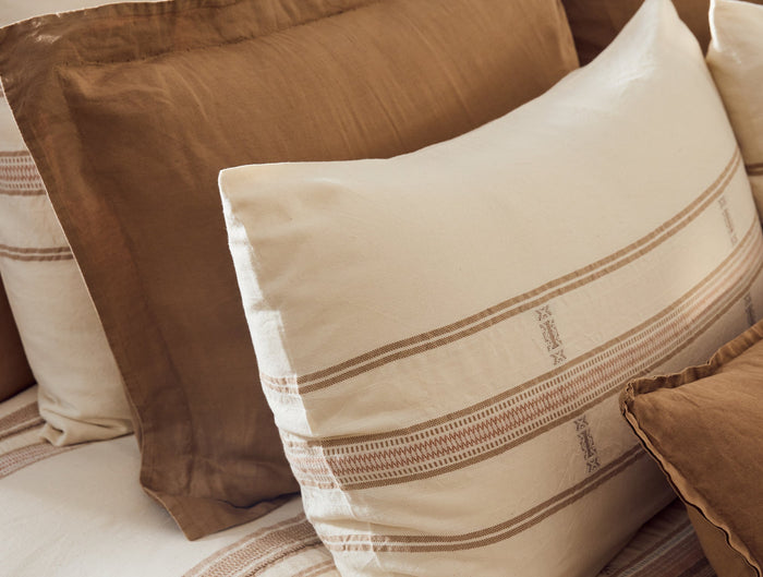 Photo of the Bodega Bay | Pillow Sham ensemble.