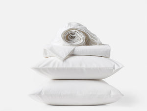Photo of the Floret Embroidered | Sheet Set ensemble.