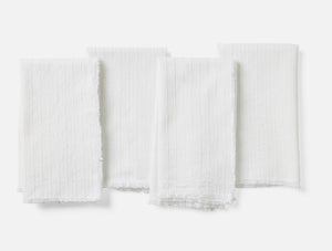 Photo of the Fringe Stripe | Napkin Set ensemble.