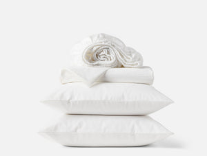 Photo of the Heirloom Sateen | Sheet Set ensemble.