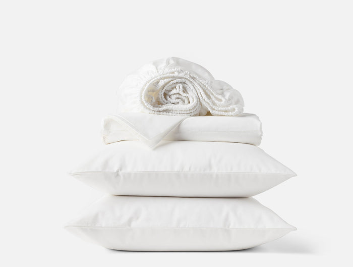 Photo of the Heirloom Sateen | Sheet Set ensemble.