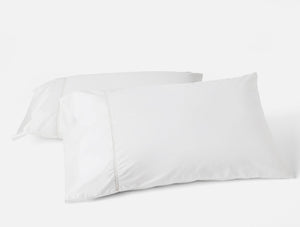 Photo of the Lattice Percale | Pillowcase, Pair ensemble.