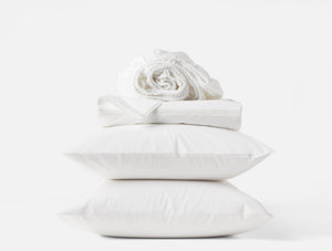 Photo of the Lattice Percale | Sheet Set ensemble.