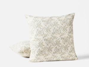 Photo of the Marguerite Print | Decorative Pillow ensemble.