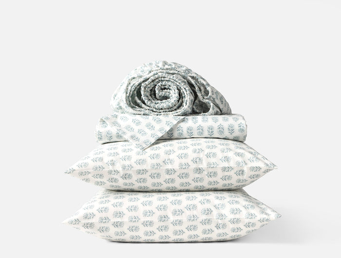 Photo of the Print Percale | Sheet Set ensemble.