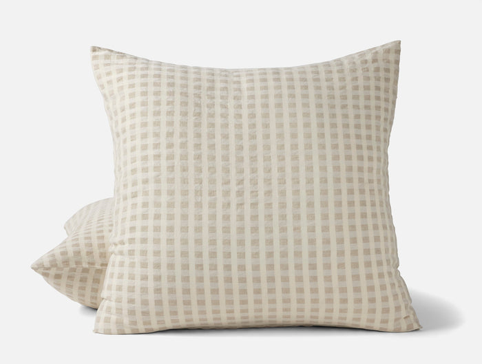 Photo of the Birch | Pillow Sham ensemble.
