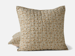 Photo of the Blossom Handstitched | Pillow Sham ensemble.