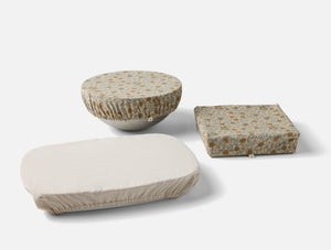 Photo of the Coyuchi Conserve | Serving Dish Cover Set ensemble.